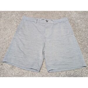 Callaway Golf Shorts Mens 38 Grey Heathered Performance Flat Front‎ Active
